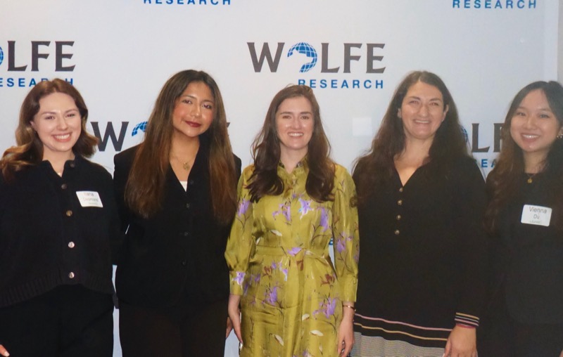 Photo from the Women in Finance Alumni Panel